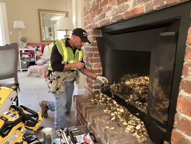 Safe screening installation by Cuyahoga Falls Chimney Sweep in Cuyahoga Falls, OH
