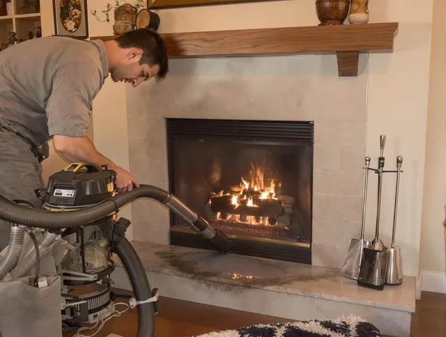 Routine fireplace upkeep by Cuyahoga Falls Chimney Sweep in Cuyahoga Falls, OH